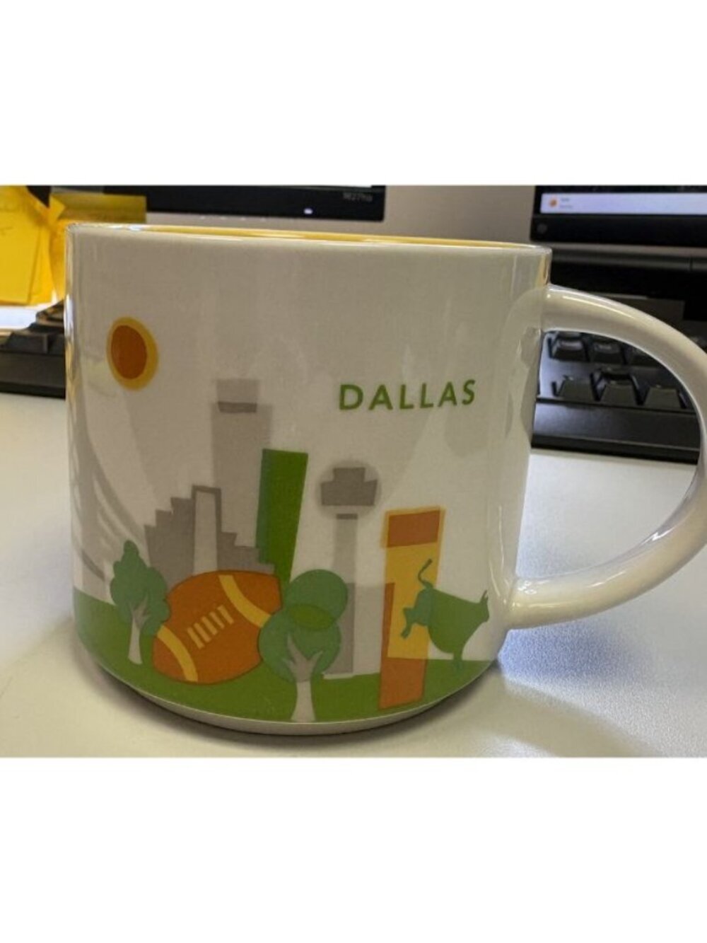 Starbucks You Are Here Series Coffee Mug - Dallas - 2014
